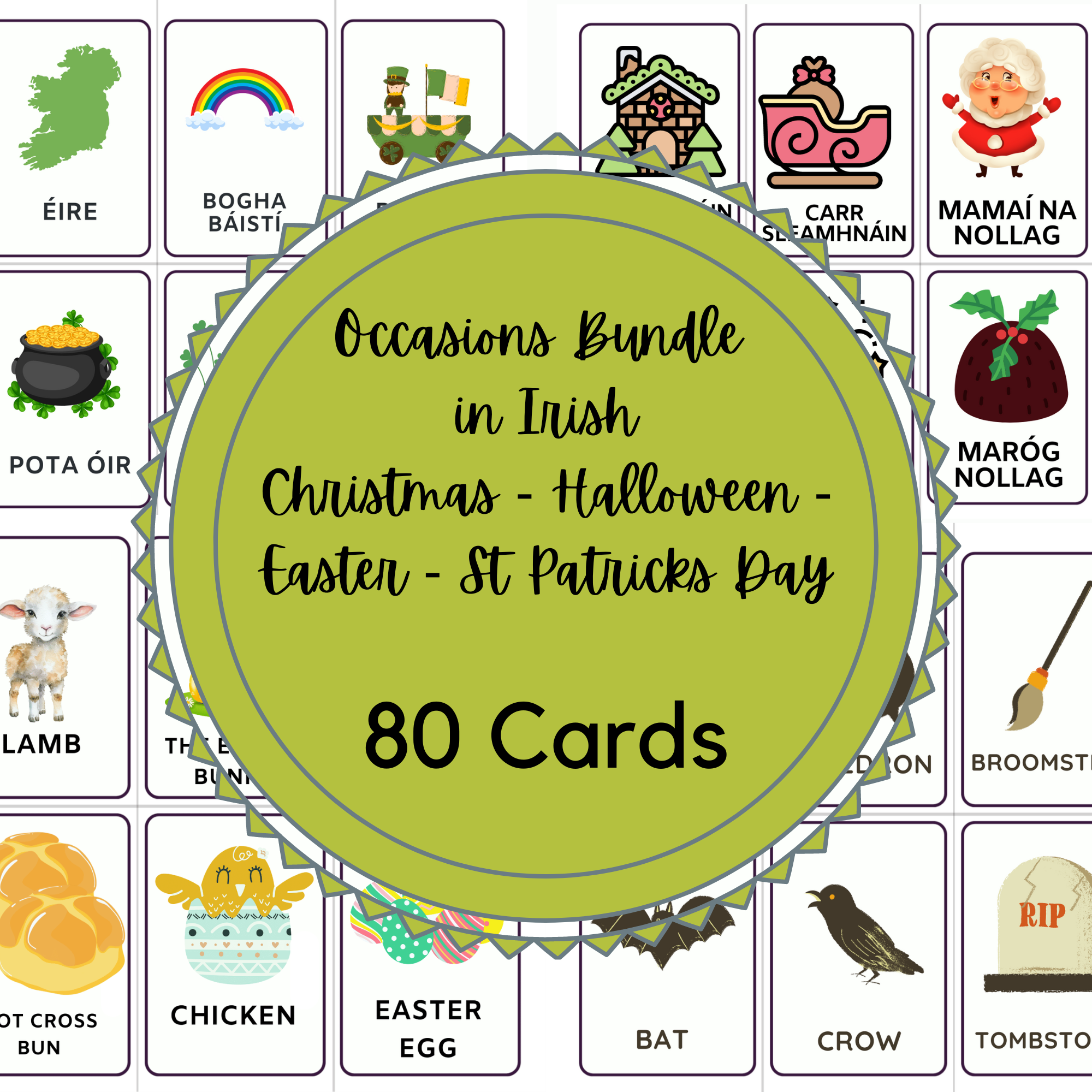 Occassions Bundle Flashcards – Digital Download